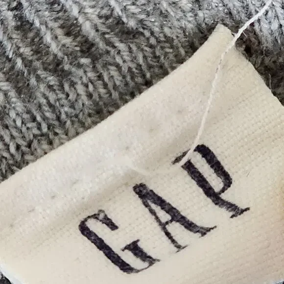 Grey Gray Striped Small Gap Sweater - Picture 3 of 5
